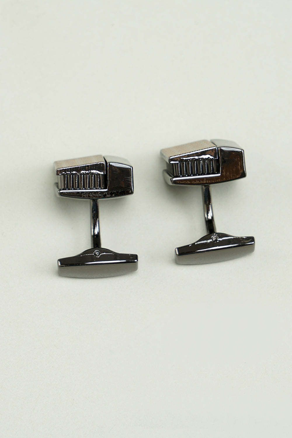 Men's Black Tuxedo Shirt Cufflinks