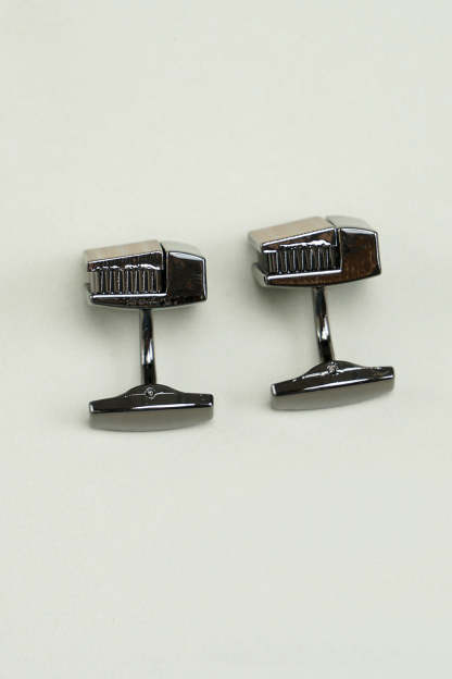 Men's Black Tuxedo Shirt Cufflinks