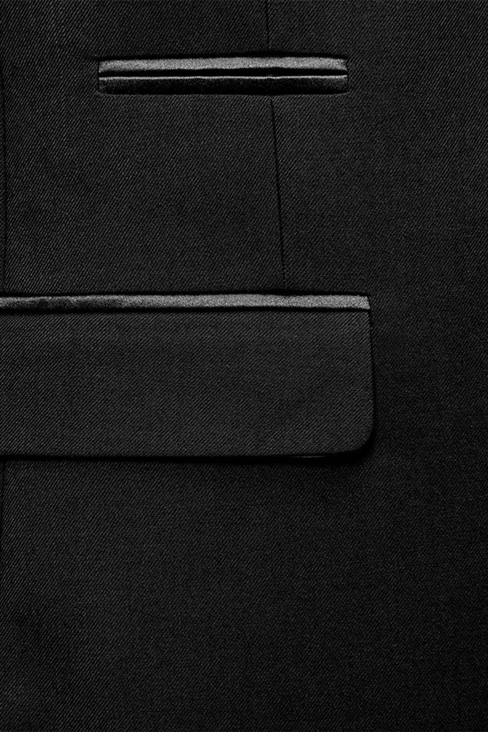 Men's 3-Piece Suits with Grey Shawl Lapel