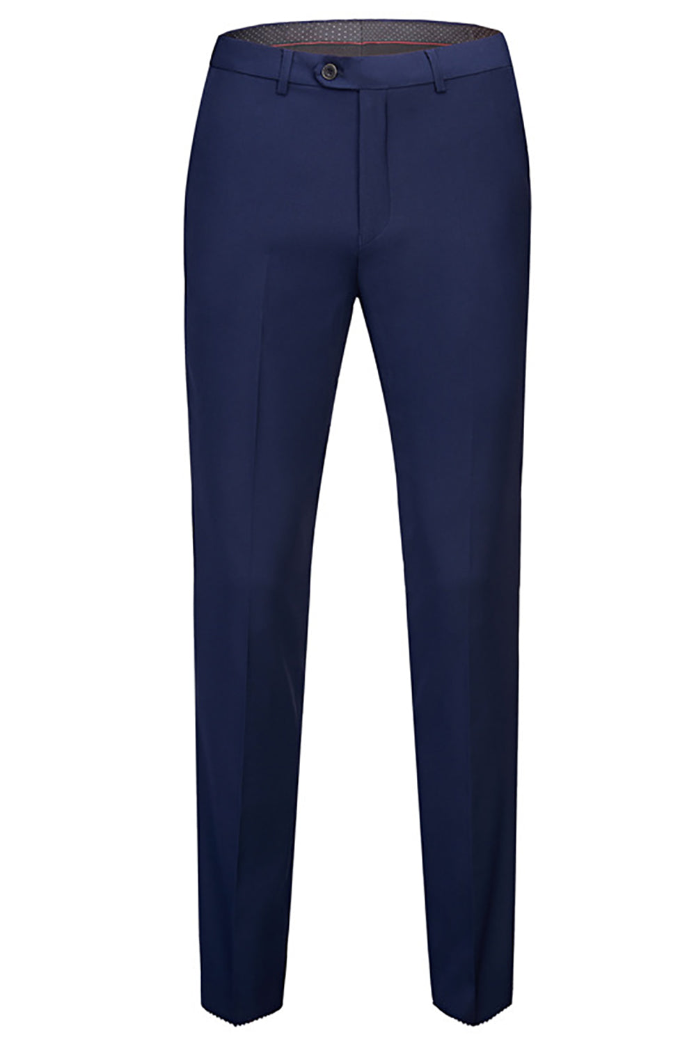 Slim Fit Navy Blue Casual Tuxedo Suit in 3 Pieces