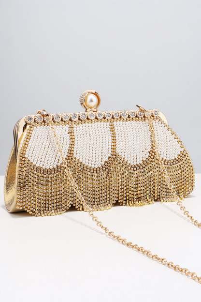 All-Match Banquet Handbag with Party Beading