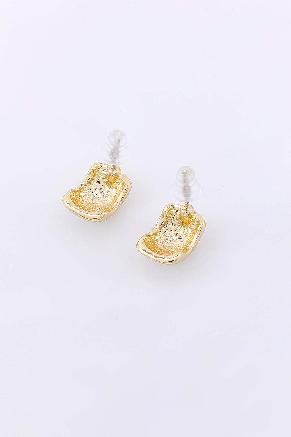 Elegant Vintage Pea Earrings in High-End French Style