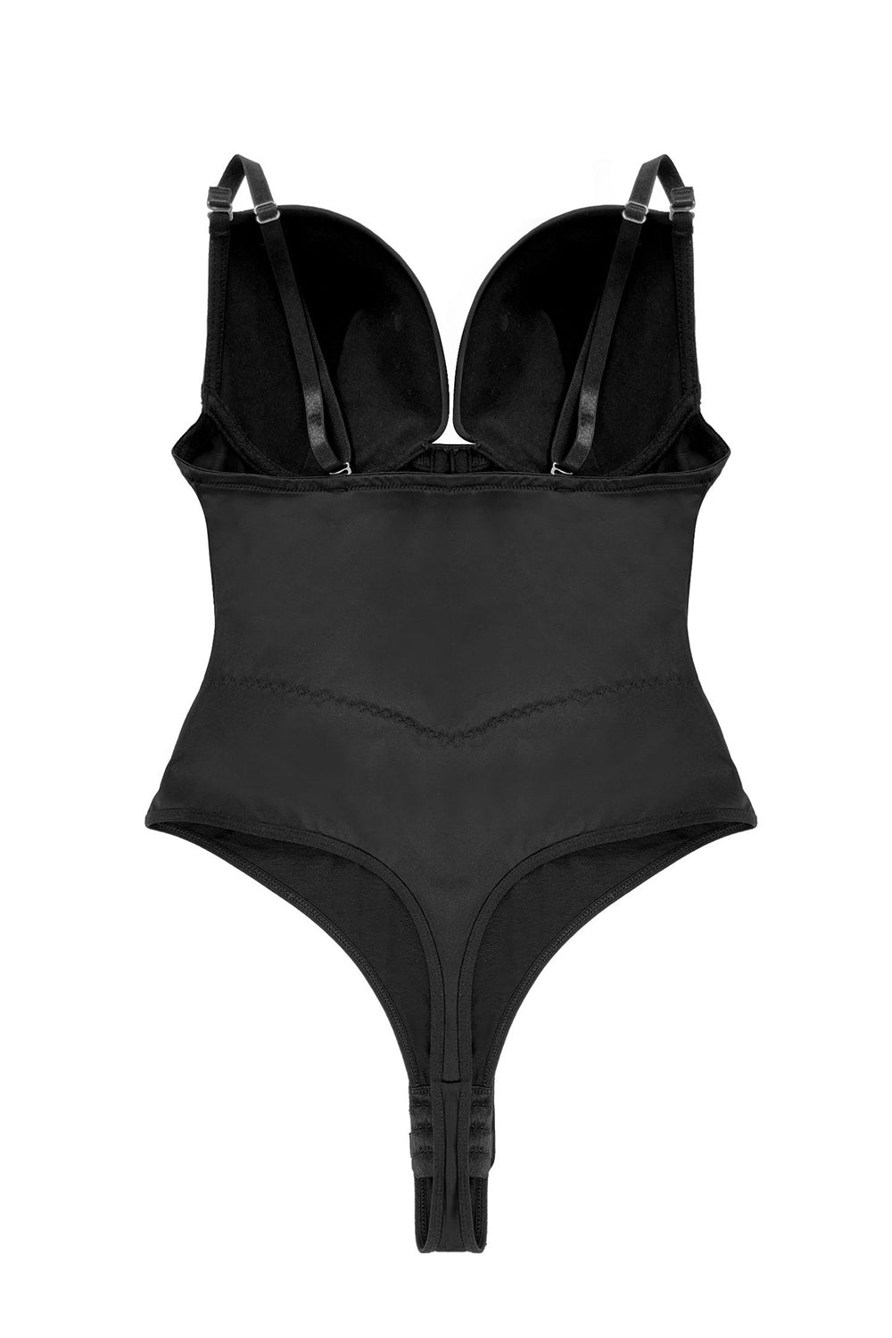 Slimming Black Corset Shapewear with Tummy Control and Butt Lift