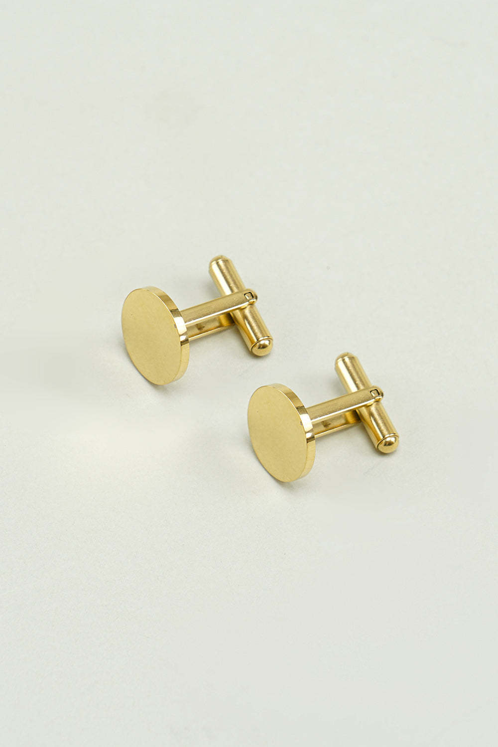 Golden Cufflinks for Men's Tuxedo