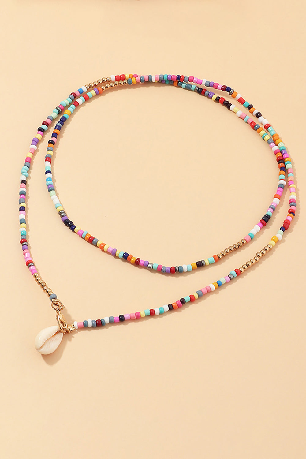 Boho Style Necklace in Vibrant Colors