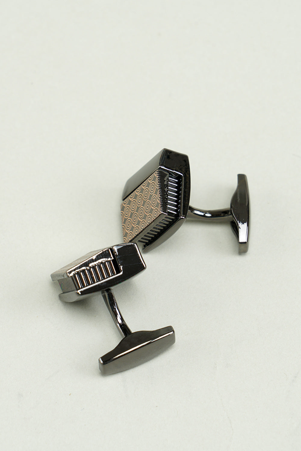 Men's Black Tuxedo Shirt Cufflinks