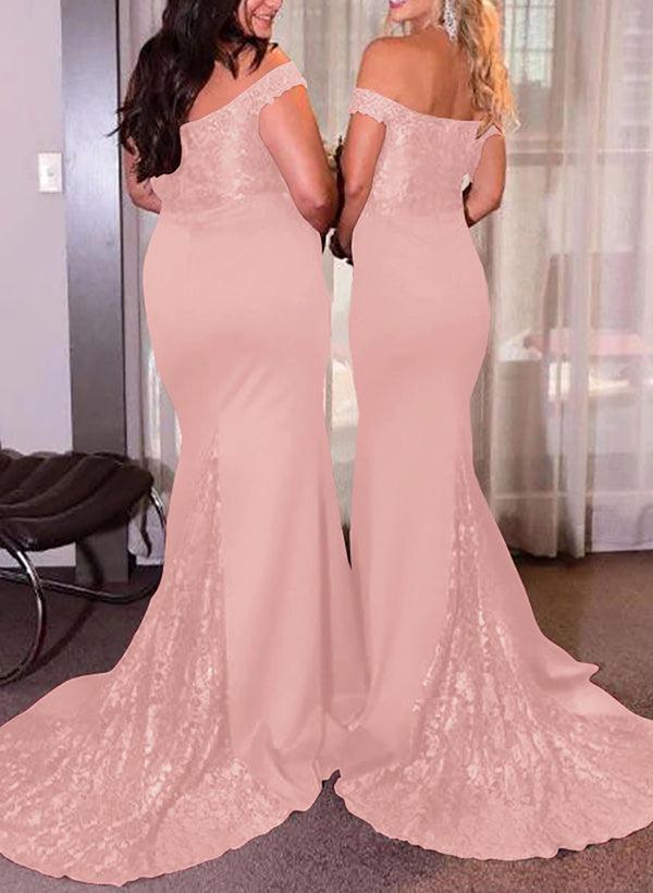 Elastic Satin Bridesmaid Dresses With Sequins