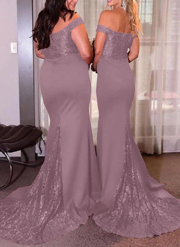 Elastic Satin Bridesmaid Dresses With Sequins