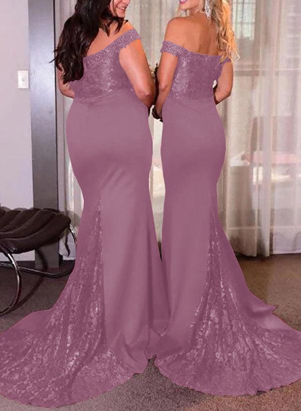 Elastic Satin Bridesmaid Dresses With Sequins