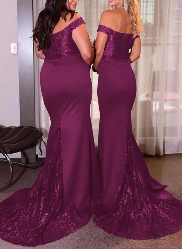 Elastic Satin Bridesmaid Dresses With Sequins