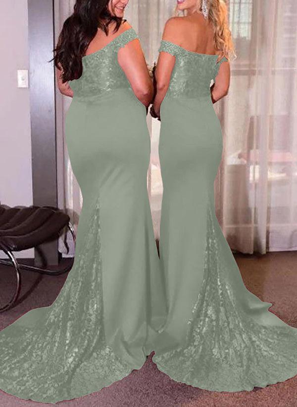 Elastic Satin Bridesmaid Dresses With Sequins
