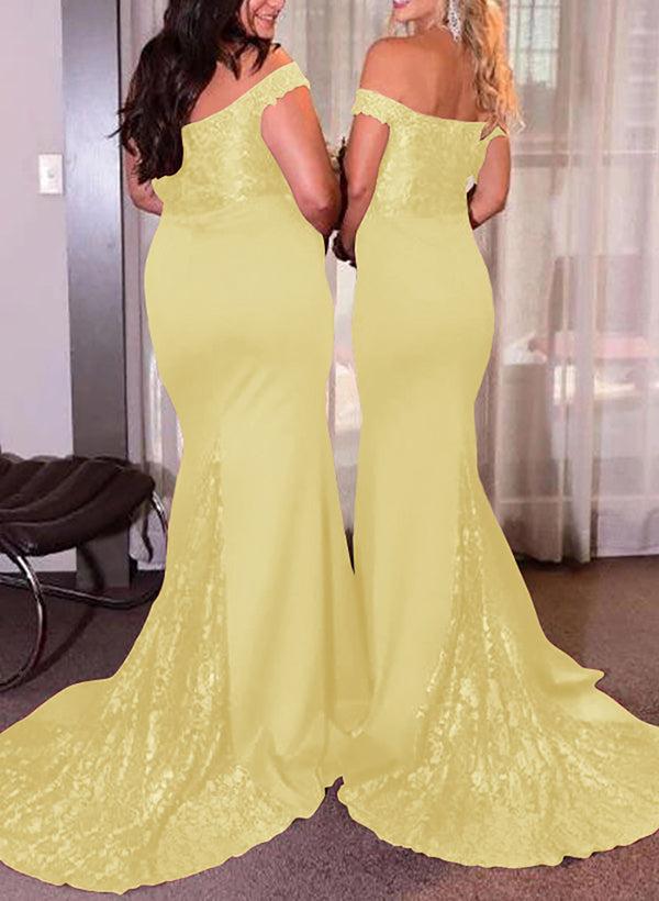 Elastic Satin Bridesmaid Dresses With Sequins