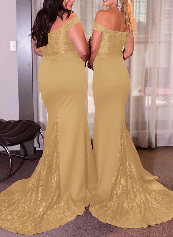 Elastic Satin Bridesmaid Dresses With Sequins