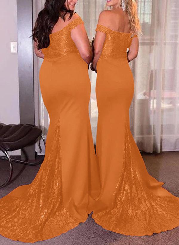 Elastic Satin Bridesmaid Dresses With Sequins