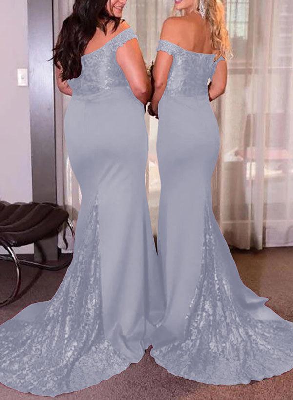 Elastic Satin Bridesmaid Dresses With Sequins