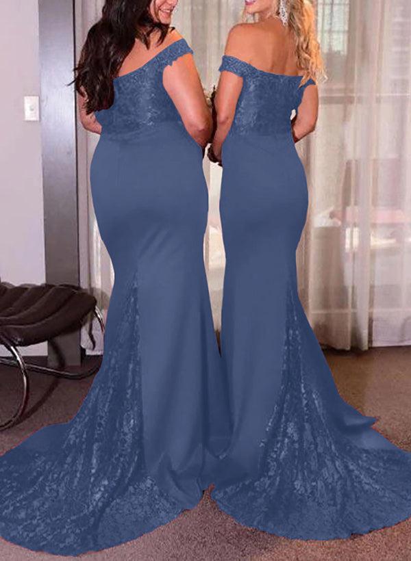 Elastic Satin Bridesmaid Dresses With Sequins