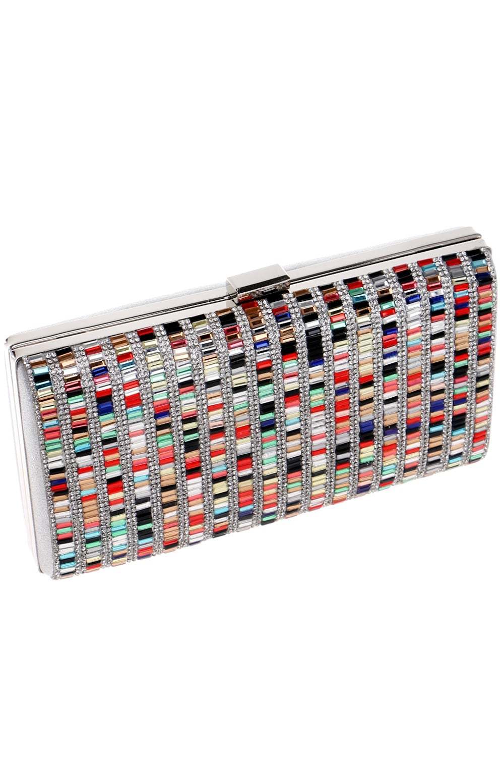 Vibrant Beaded Purse for Prom