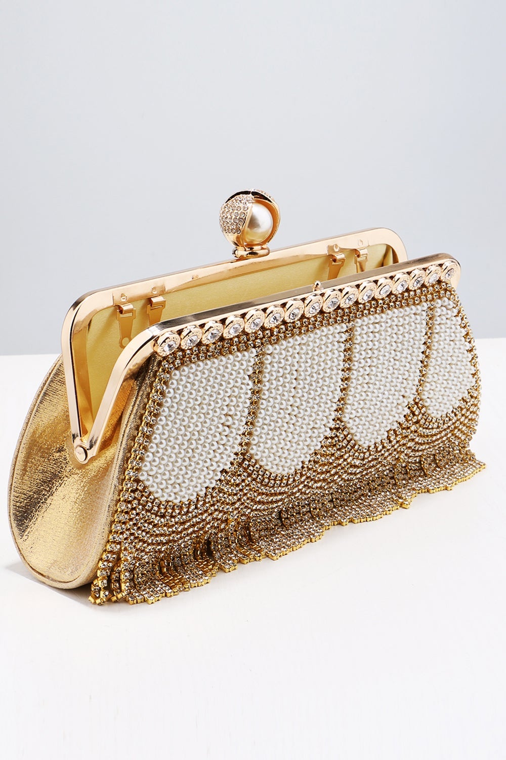 All-Match Banquet Handbag with Party Beading