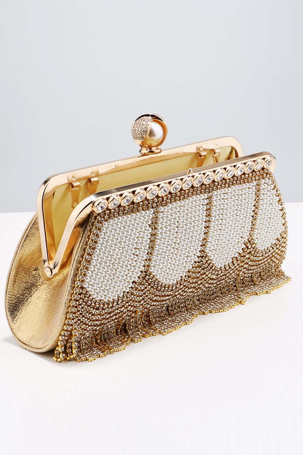 All-Match Banquet Handbag with Party Beading