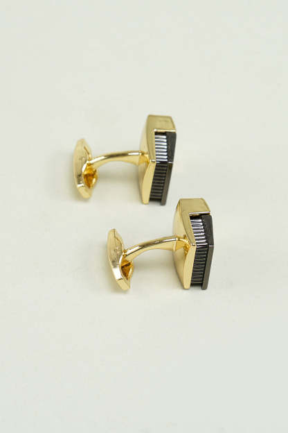 Men's Black Tuxedo Shirt Cufflinks