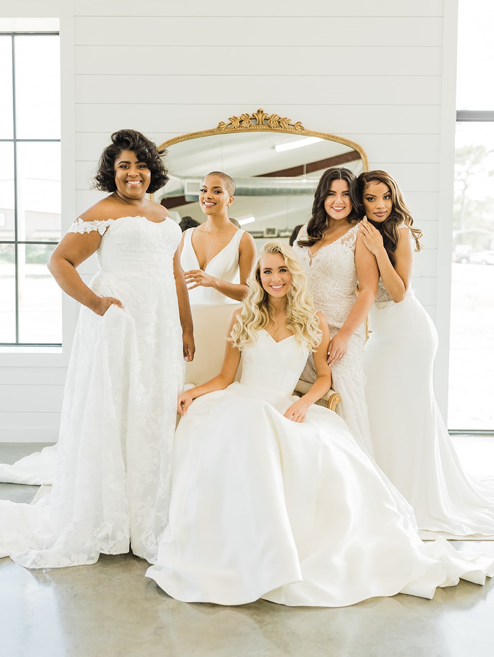Mermaid, A-Line & Ball Gown Wedding Dresses