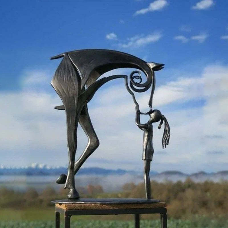 🔥Limited time 49% OFF -🐎Eternal Guardian · Art Sculpture