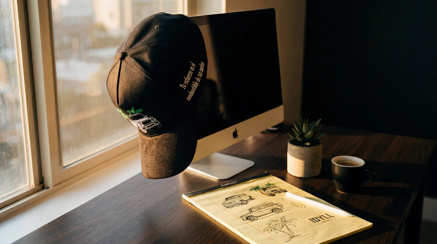 🧢Dream Fuel Premium Embroidered Hat-Your effort is the fuel for your dreams
