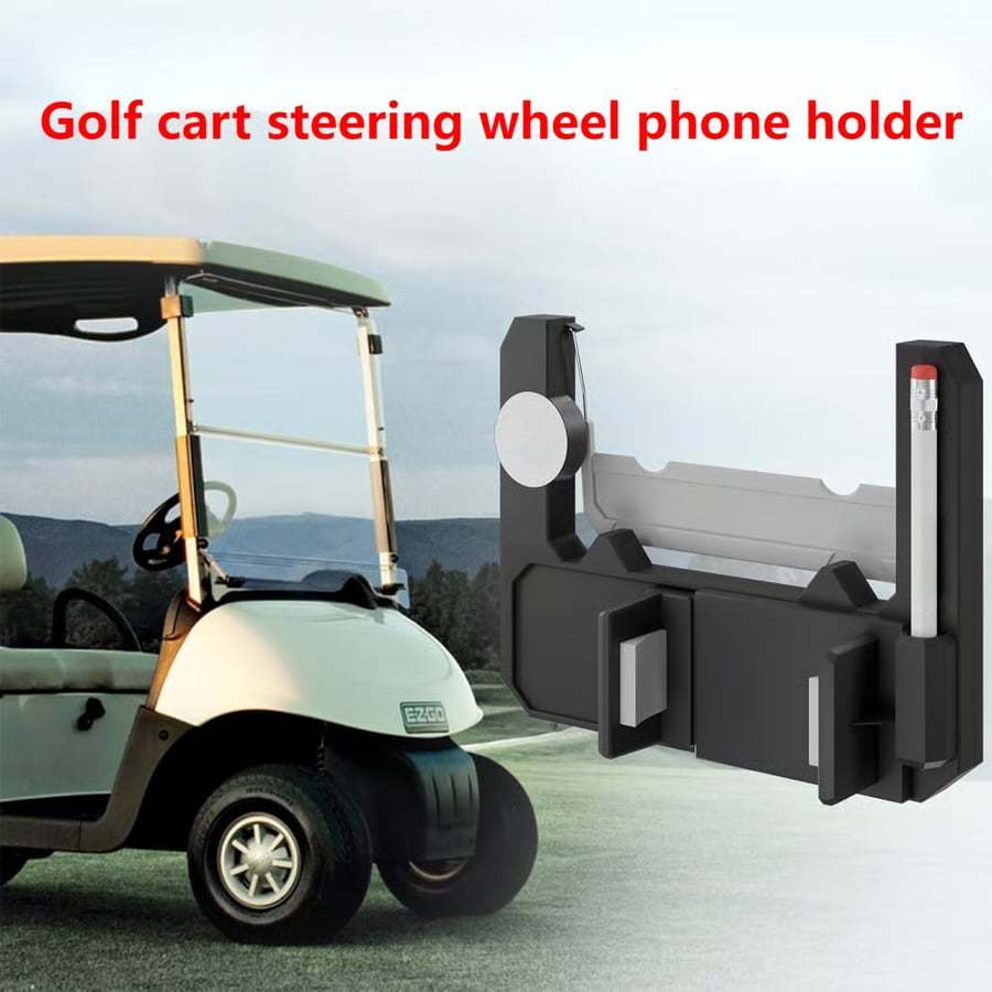 🔥Hot Sale 49% off🌟⛳ Golf cart steering wheel phone holder