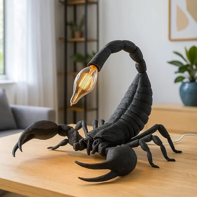 🔥Last Day 49% OFF-🦂3D Printed Scorpion Desk Lamp 