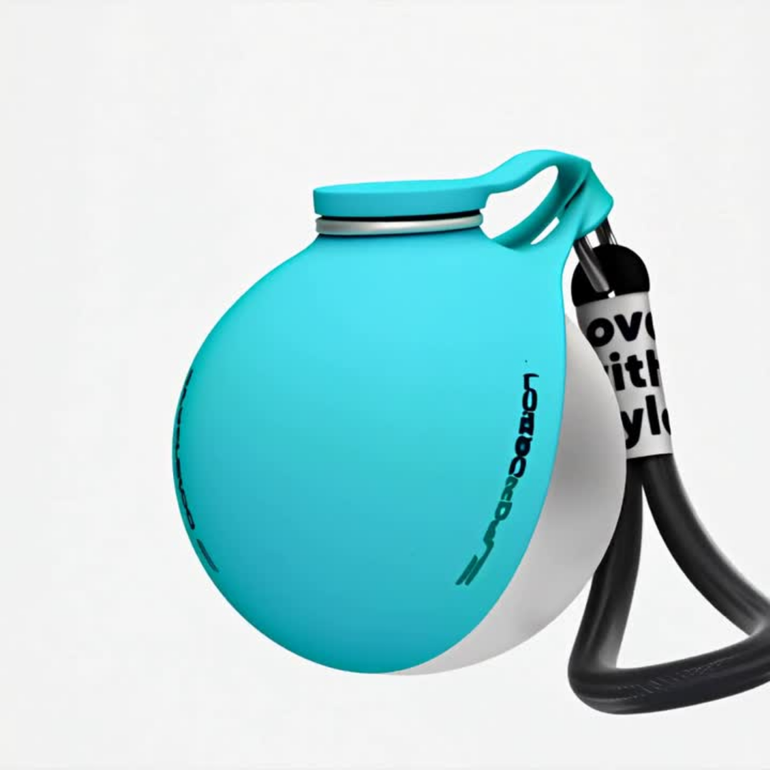 2-in-1 Portable Dog Water Bottle
