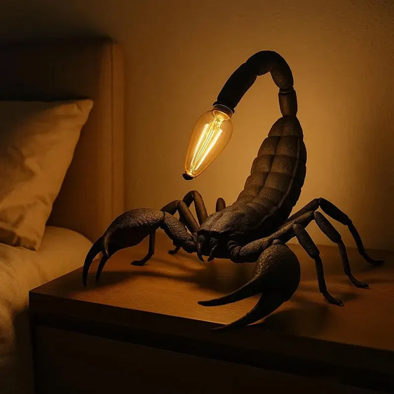 🔥Last Day 49% OFF-🦂3D Printed Scorpion Desk Lamp 