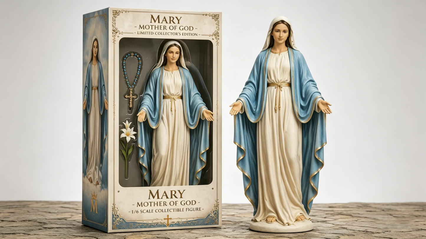 ✝️Limited Edition Virgin Mary Collectible Figure – A Sacred Keepsake of Faith & Grace