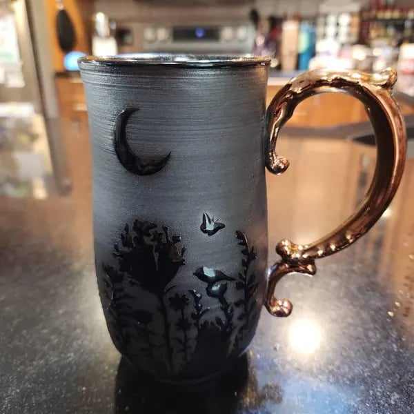 🔥Last Day 49% OFF - 🌙☕Gothic Moon Mug