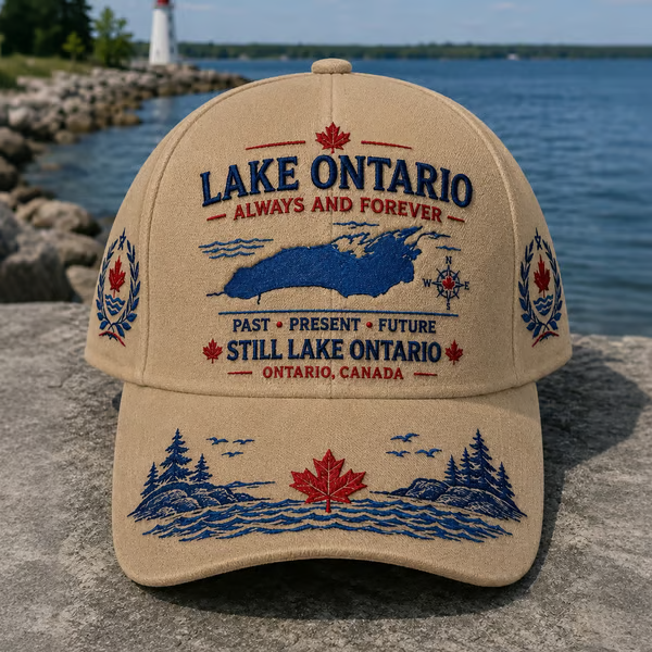 🔥LAST DAY 50% OFF - 🍁Lake Ontario · Always and Forever — The Cap That Carries Your Lake Story (🧢100% Cotton)