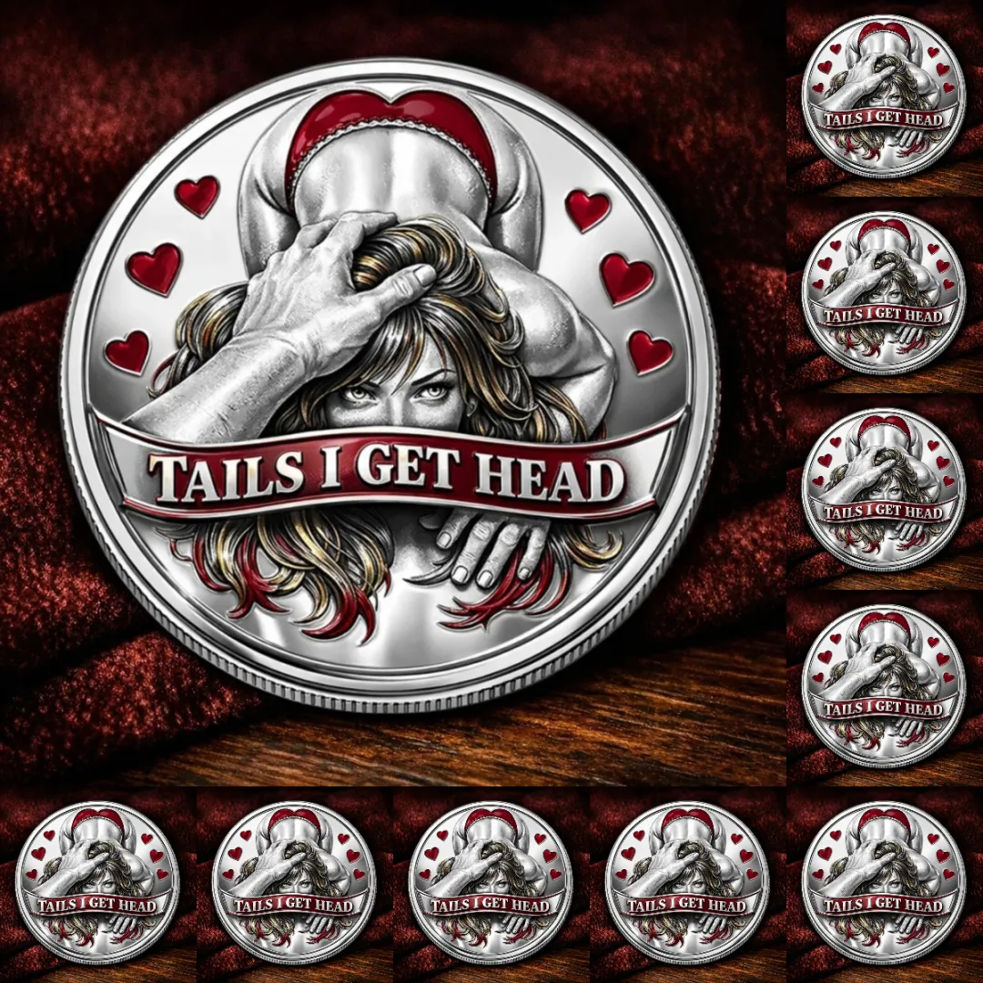 🌹Early Valentine Sale 60% OFF -❤️Heads I Get Tail / Tails I Get Head Commemorative Coin