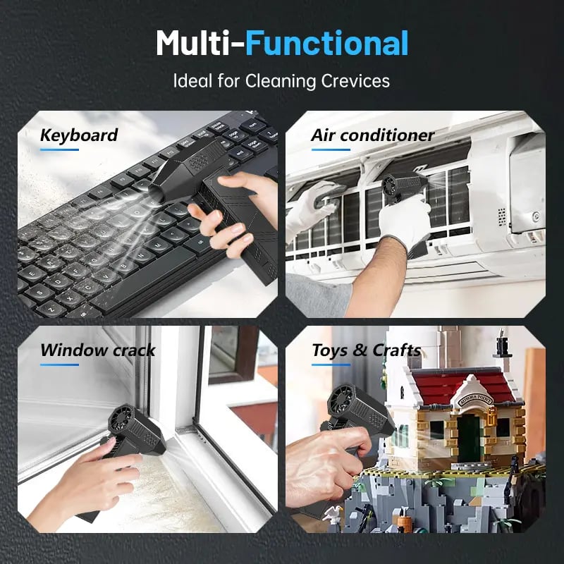 2026 Upgraded Turbo-Pro: 130,000 RPM Violent Jet Fan 🚀