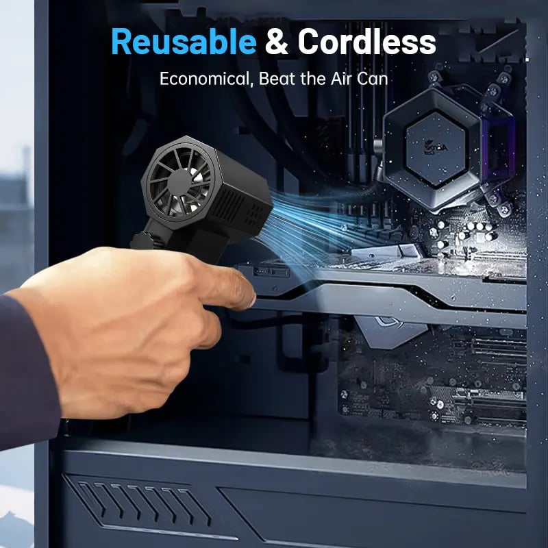 2026 Upgraded Turbo-Pro: 130,000 RPM Violent Jet Fan 🚀