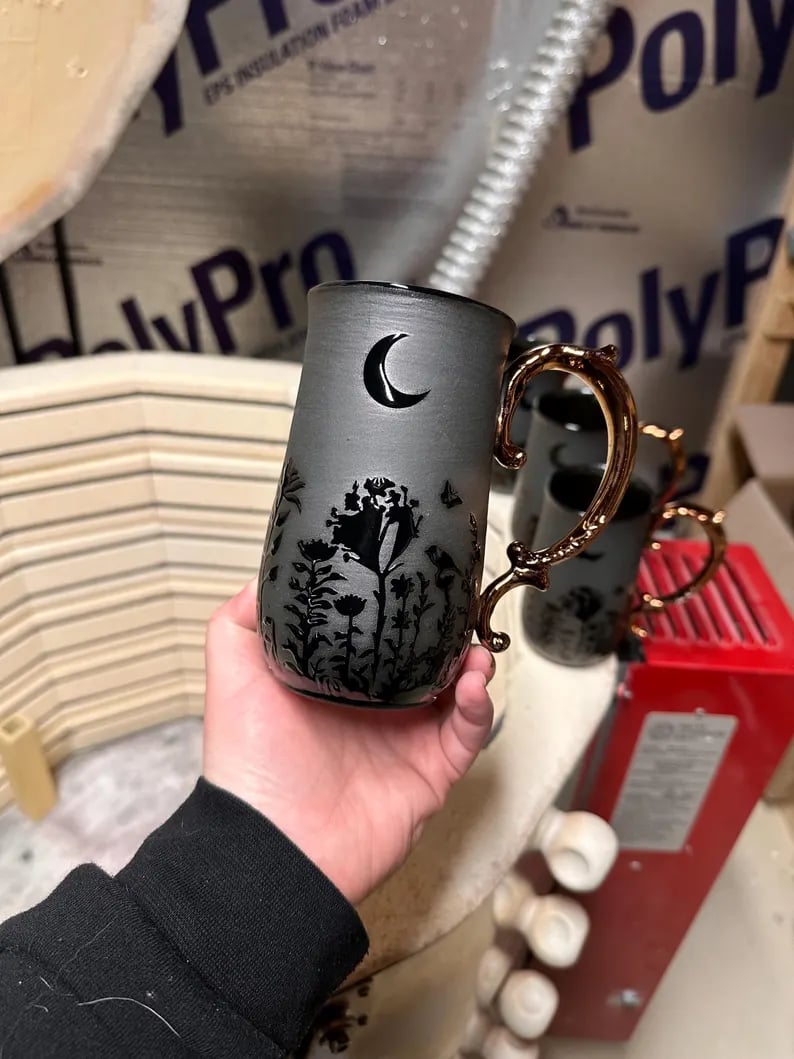 🔥Last Day 49% OFF - 🌙☕Gothic Moon Mug