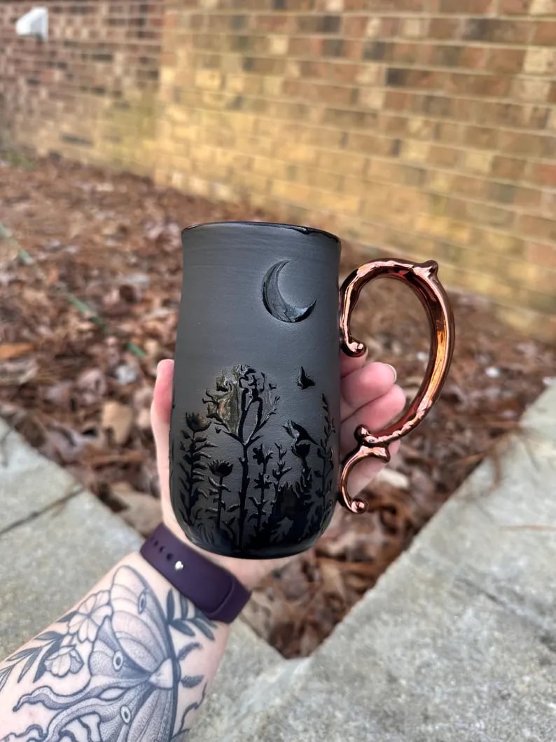 🔥Last Day 49% OFF - 🌙☕Gothic Moon Mug