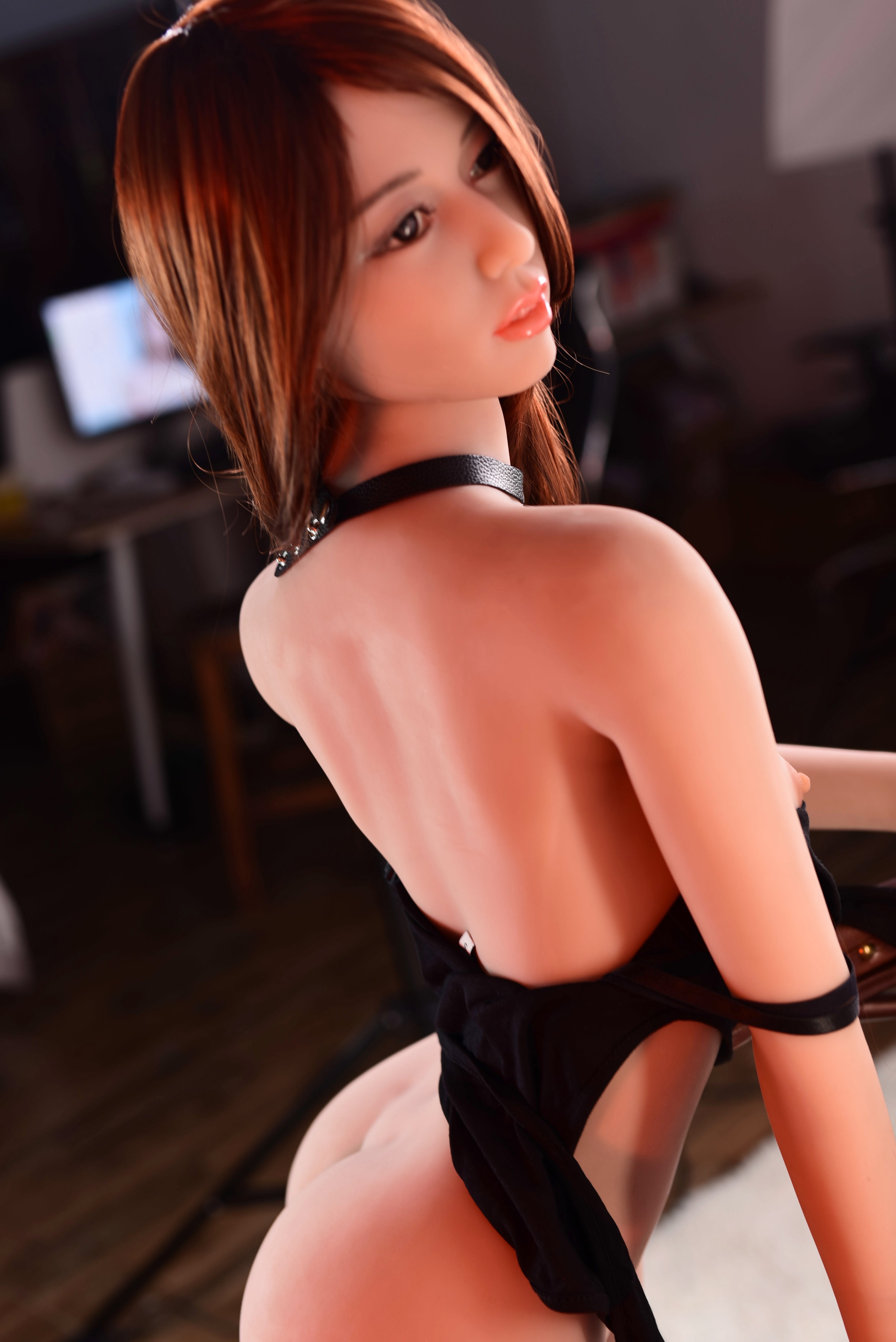 158cm A-Cup Flat Chest Premium TPE Sex Doll/52#+53# Equipped with two replaceable heads