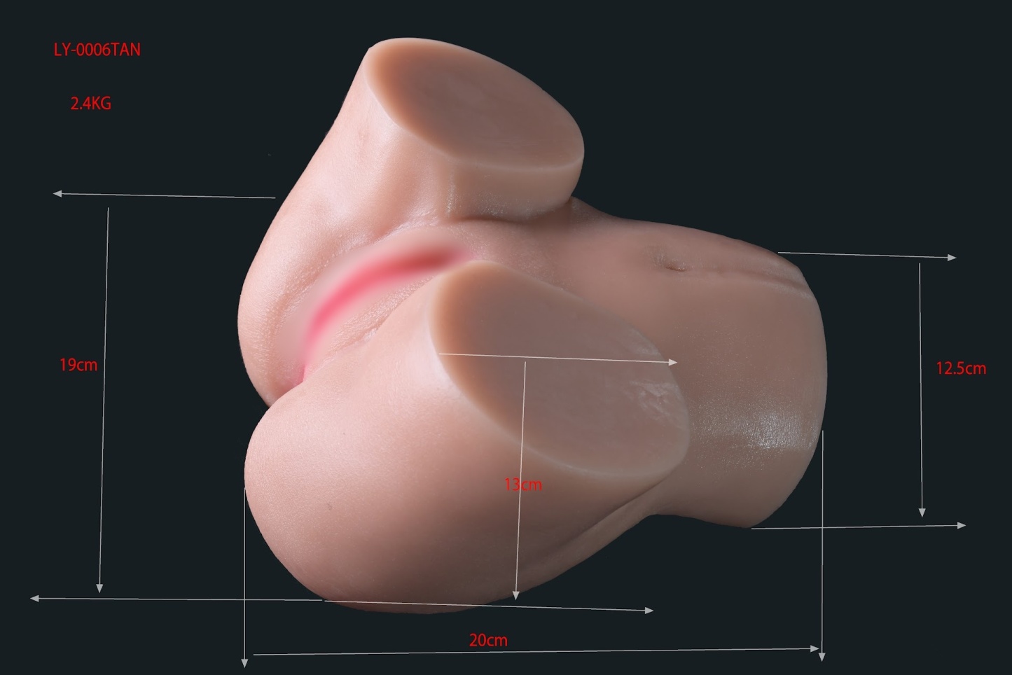 Perfect Plump Ass Masturbator ​Model# LY0006