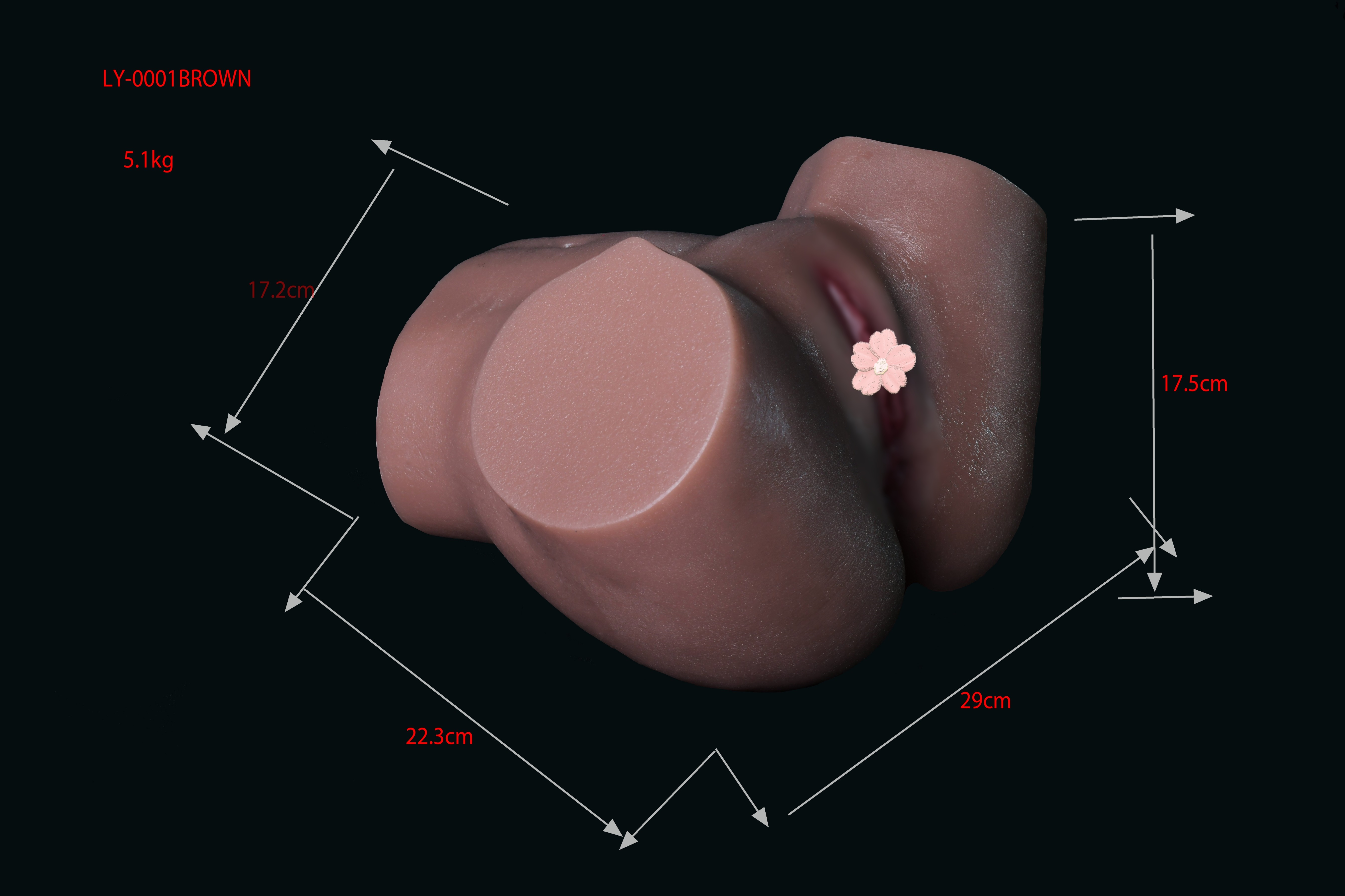 Perfect Plump Ass Masturbator ​Model# LY0001