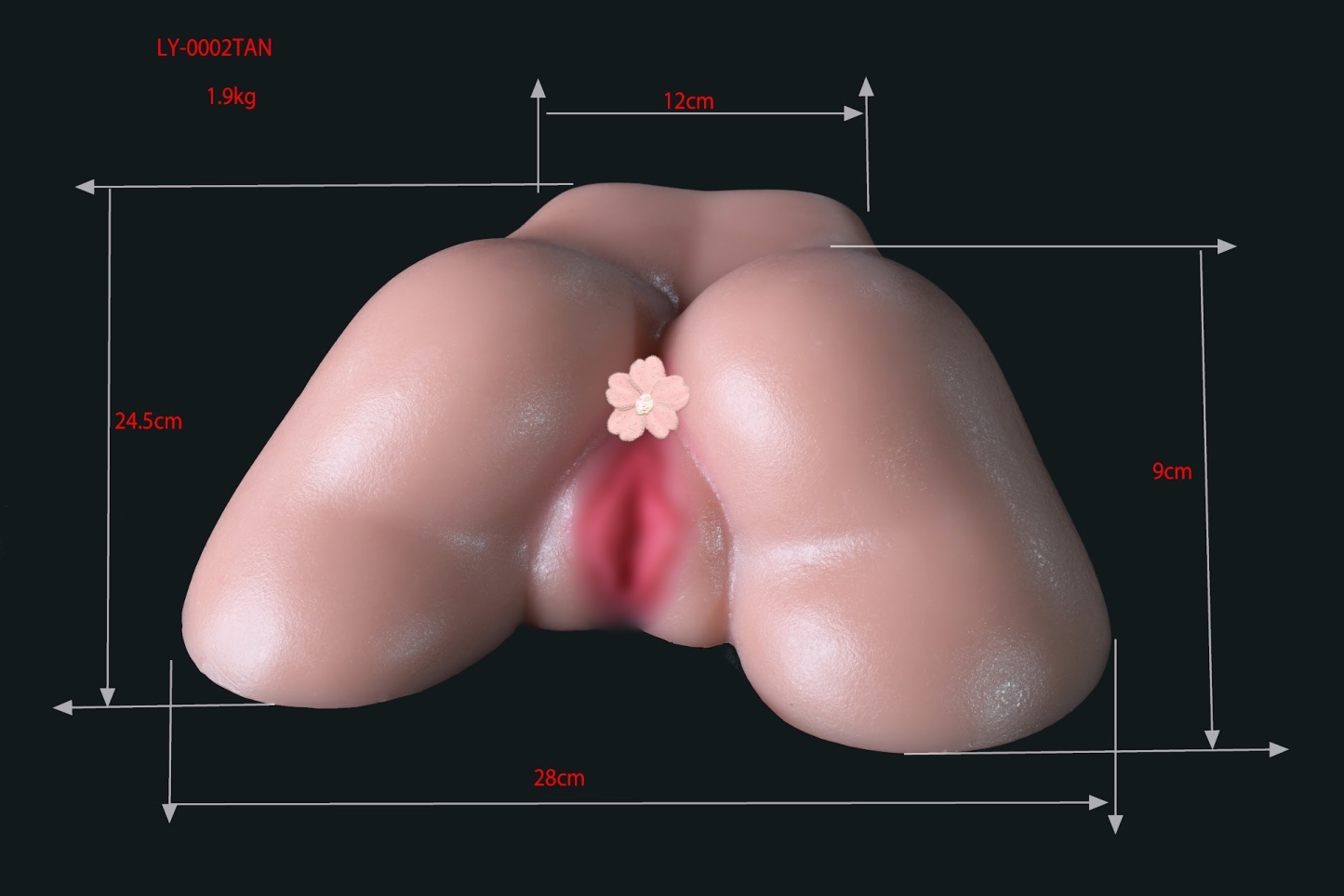 Perfect Plump Ass Masturbator ​Model# LY0002