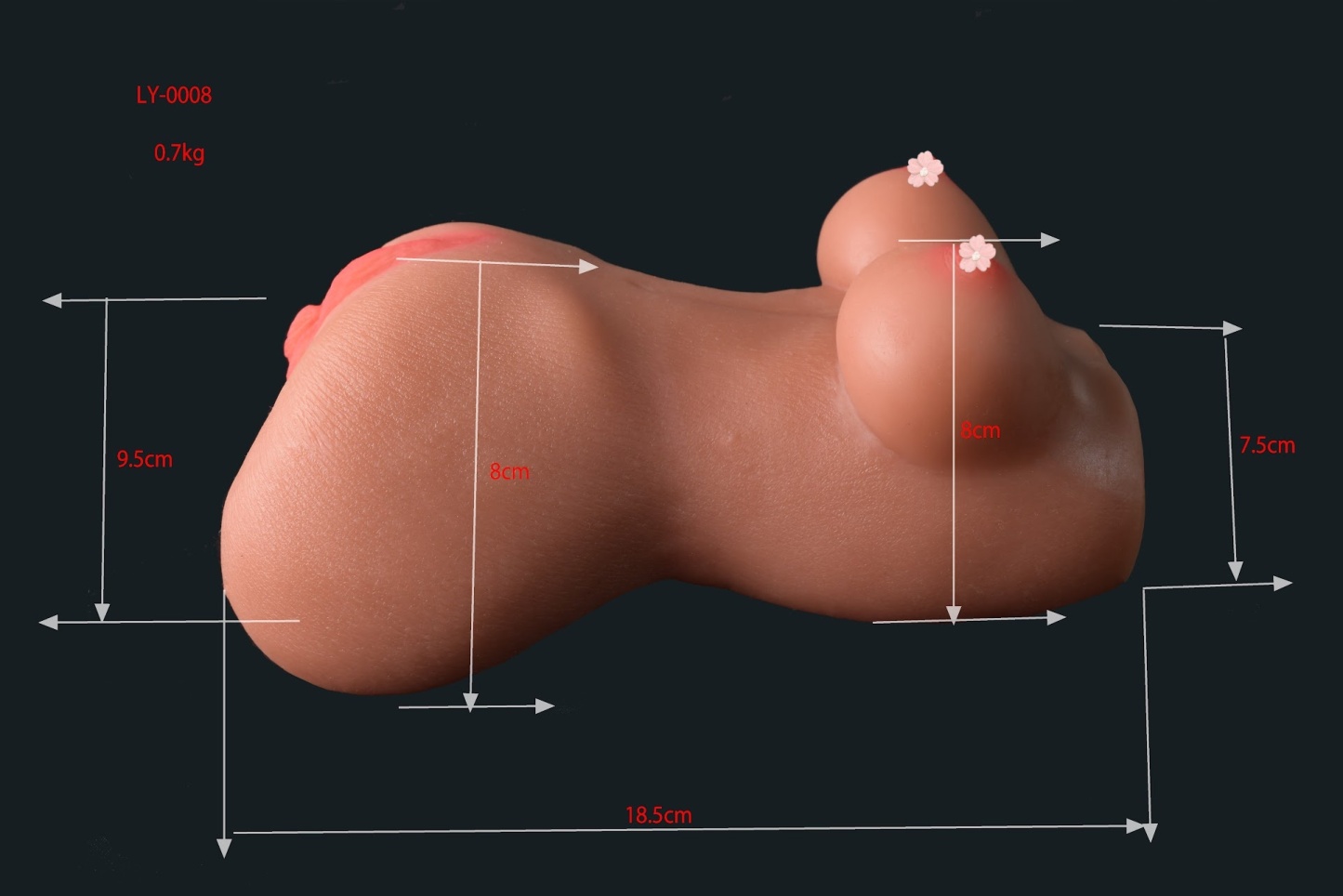 Perfect Plump Ass Masturbator ​Model# LY0008