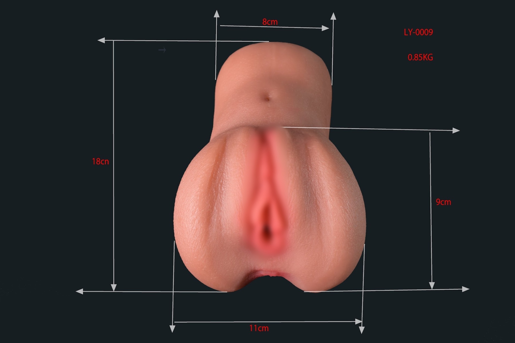 Perfect Plump Ass Masturbator ​Model# LY0009