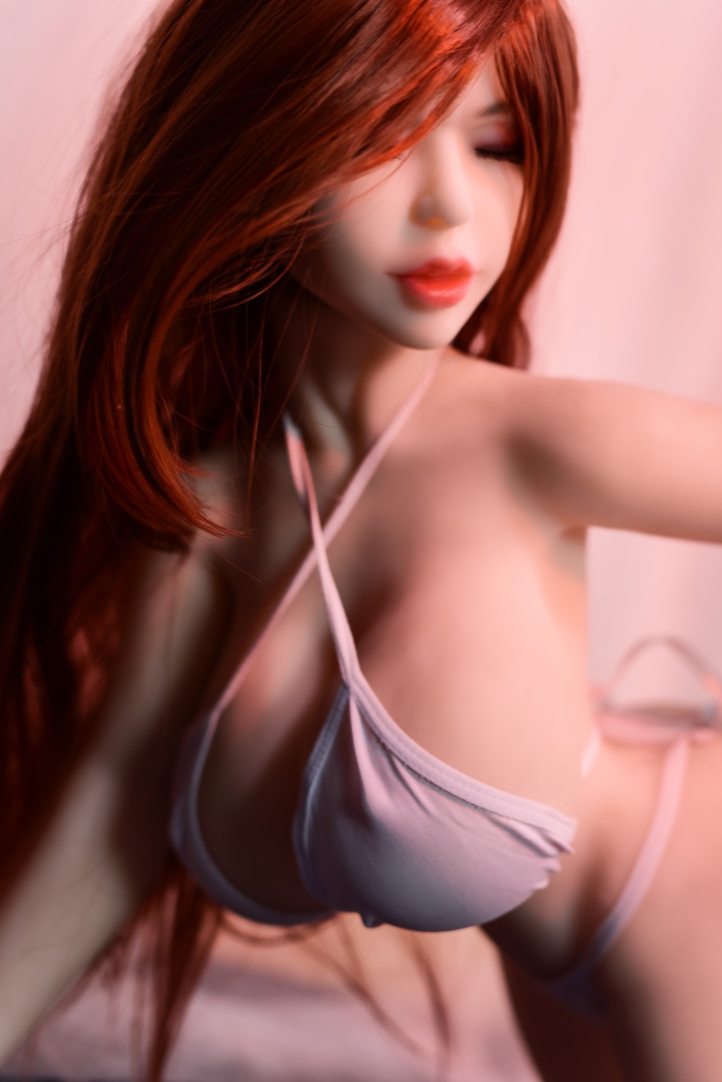 105cm H-Cup Mini Premium TPE Sex Doll/A3# - Close eyes
