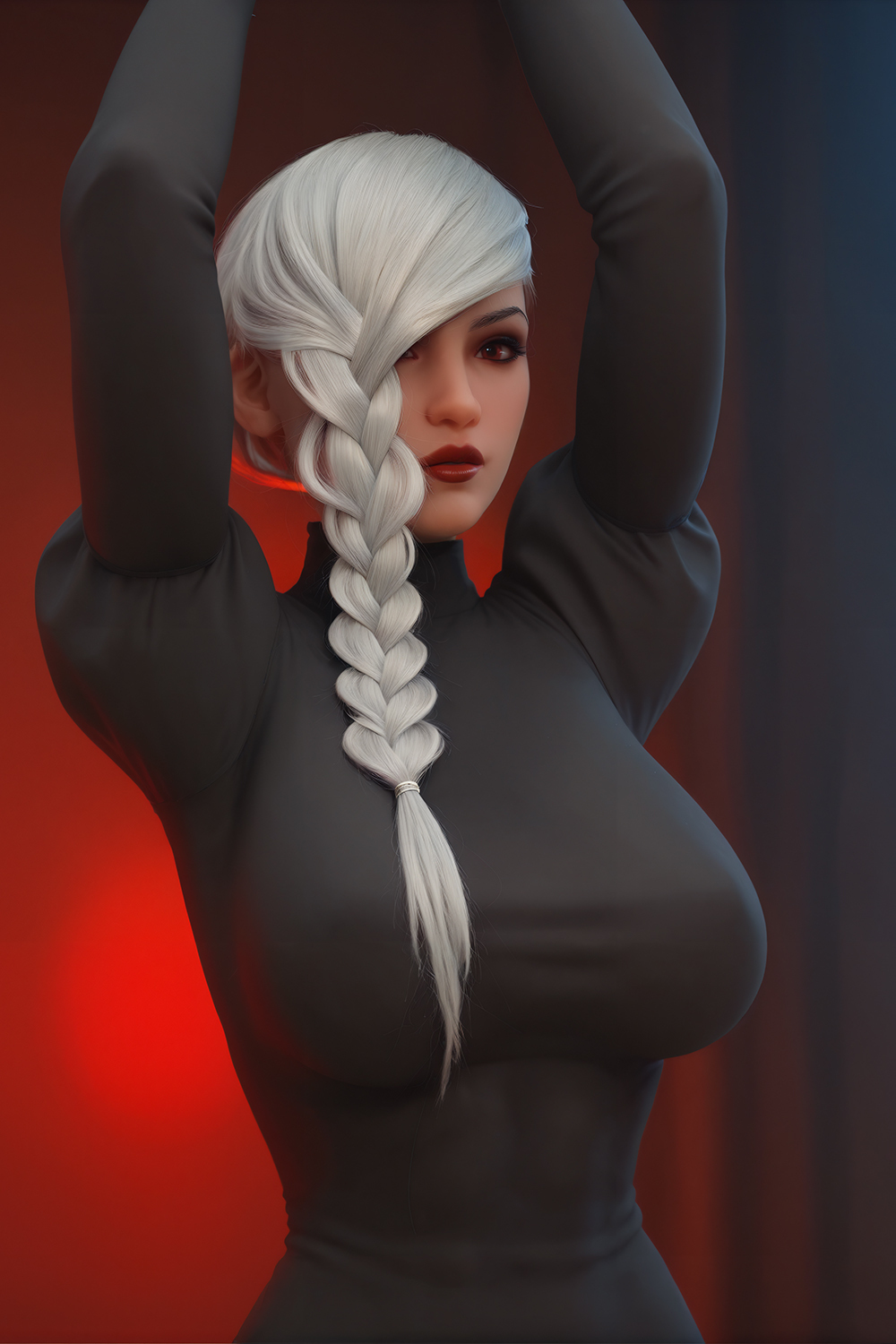 162cm D-Cup Premium Silicone Head Sex Doll/478#