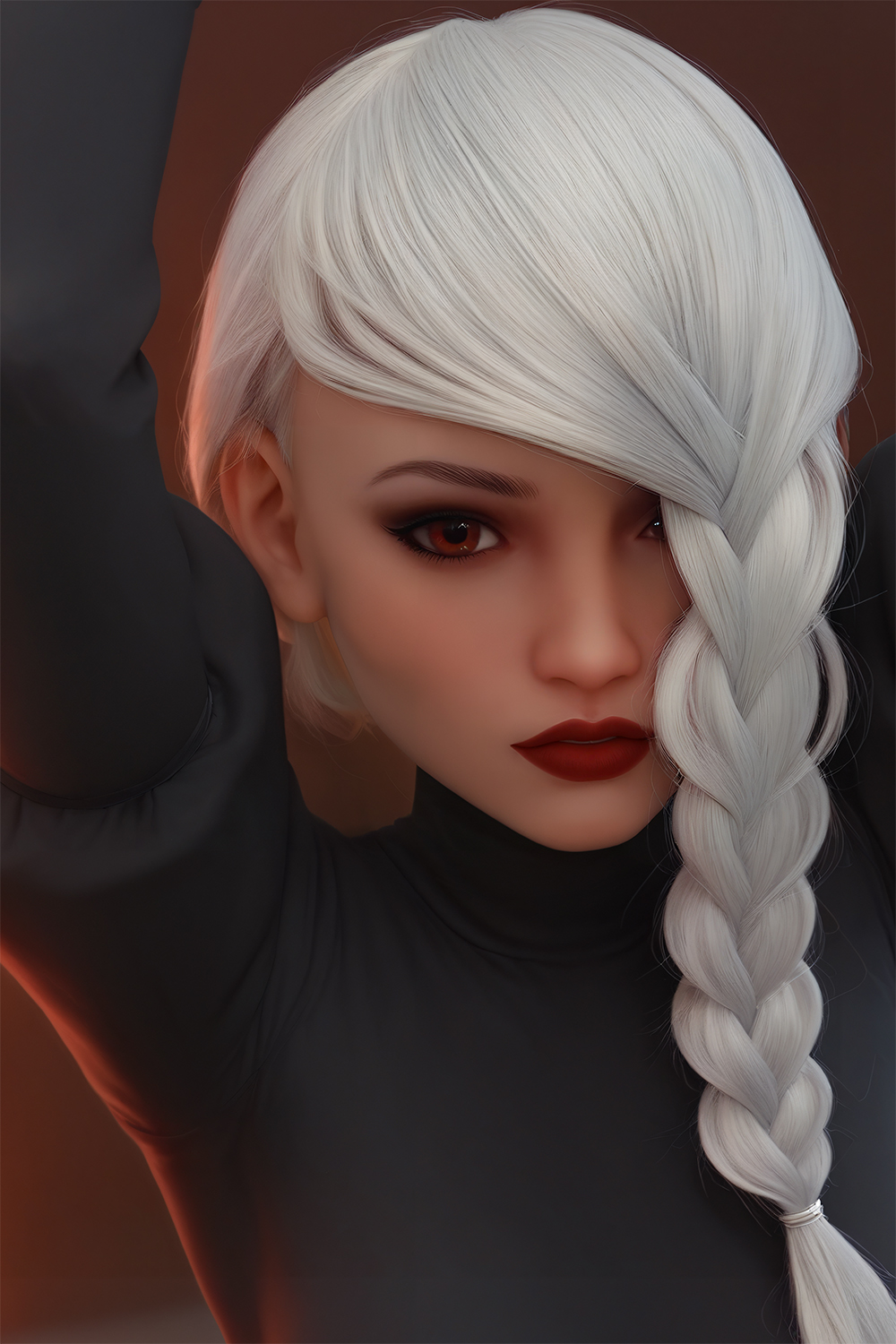 162cm D-Cup Premium Silicone Head Sex Doll/478#