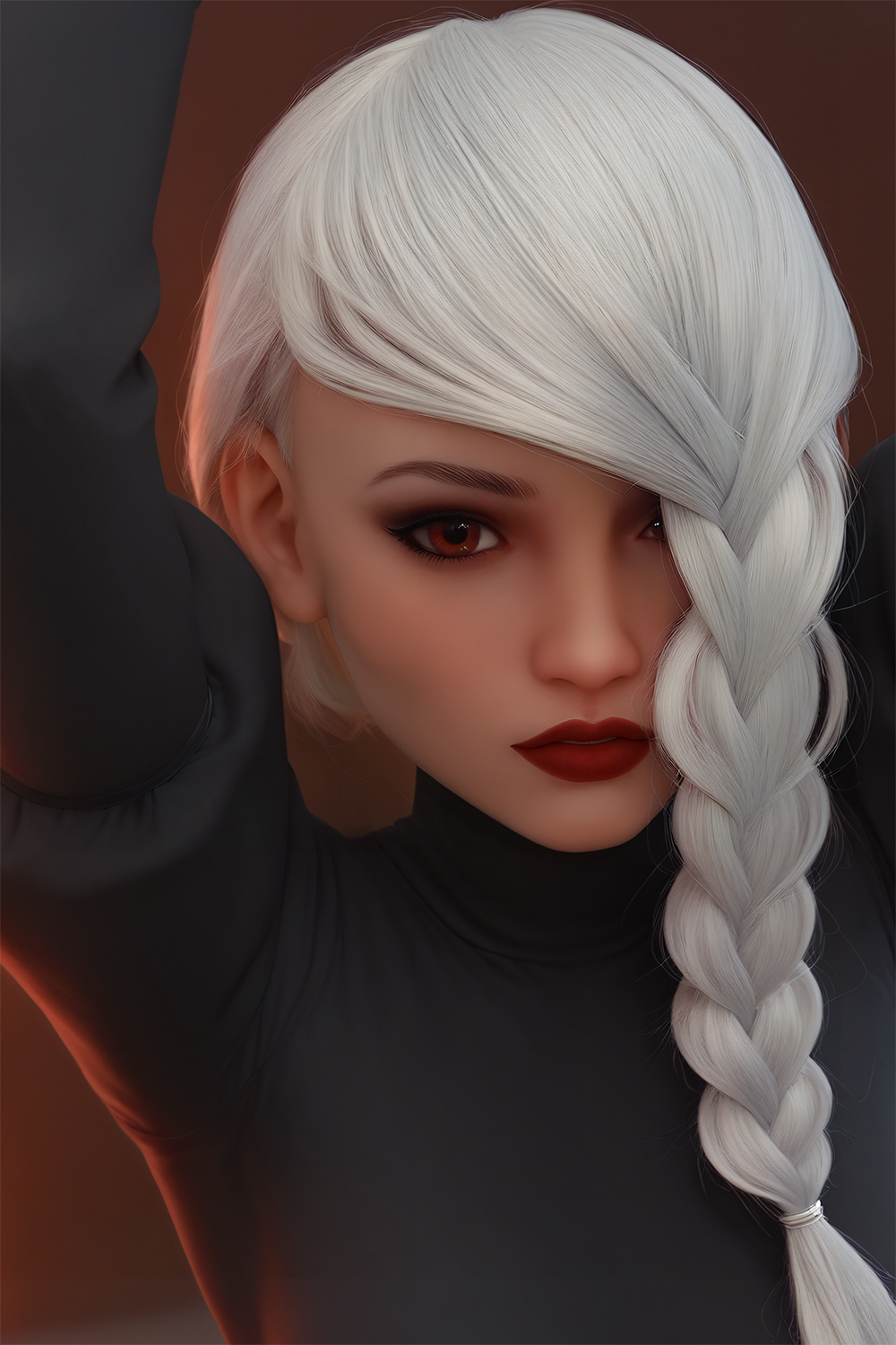 162cm D-Cup Premium Silicone Head Sex Doll/478#