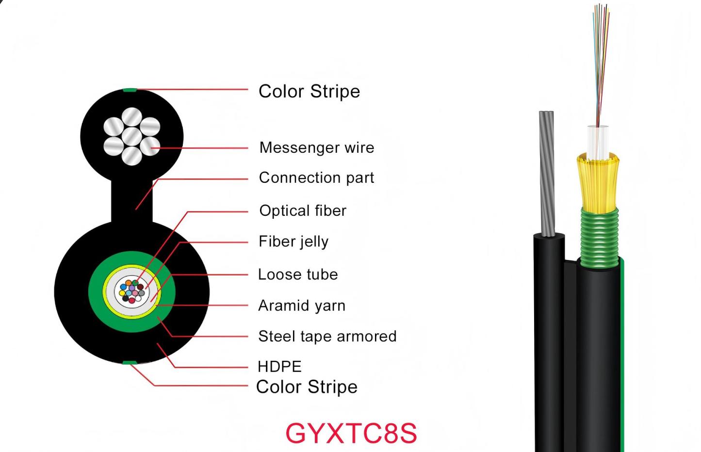 Outdoor Cable-GYXTC8S